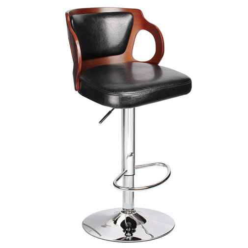 Orren Ellis Hartung Adjustable Height Swivel Bar Stool & Reviews Wayfair